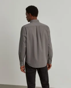 Camisa regular fit de algodão|LION OF PORCHES Sale