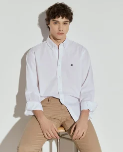 Camisa regular fit de algodão|LION OF PORCHES Store