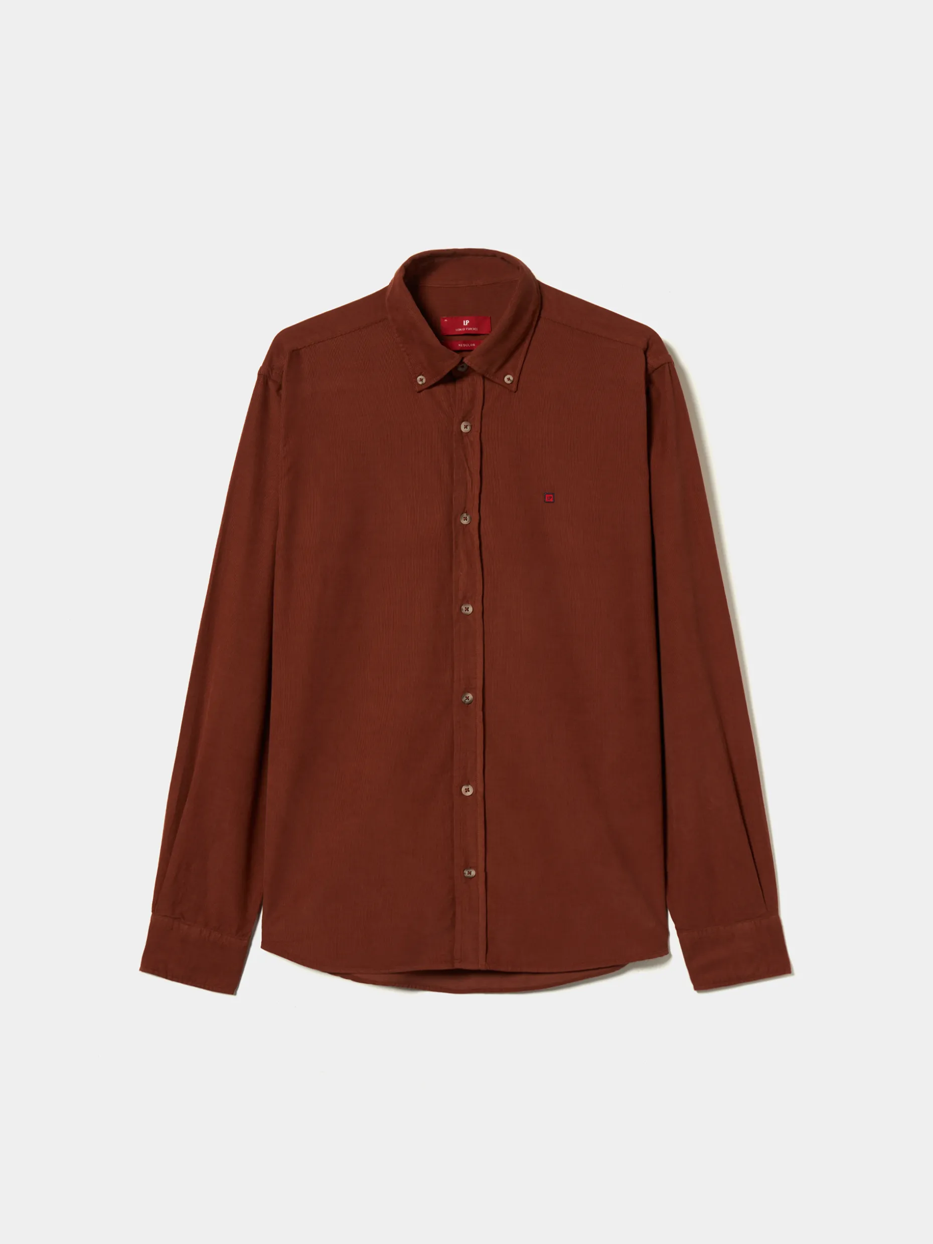Camisa regular fit de bombazine|LION OF PORCHES Shop