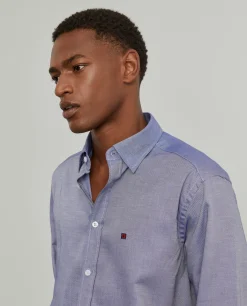 Camisa regular fit em tecido oxford|LION OF PORCHES Online