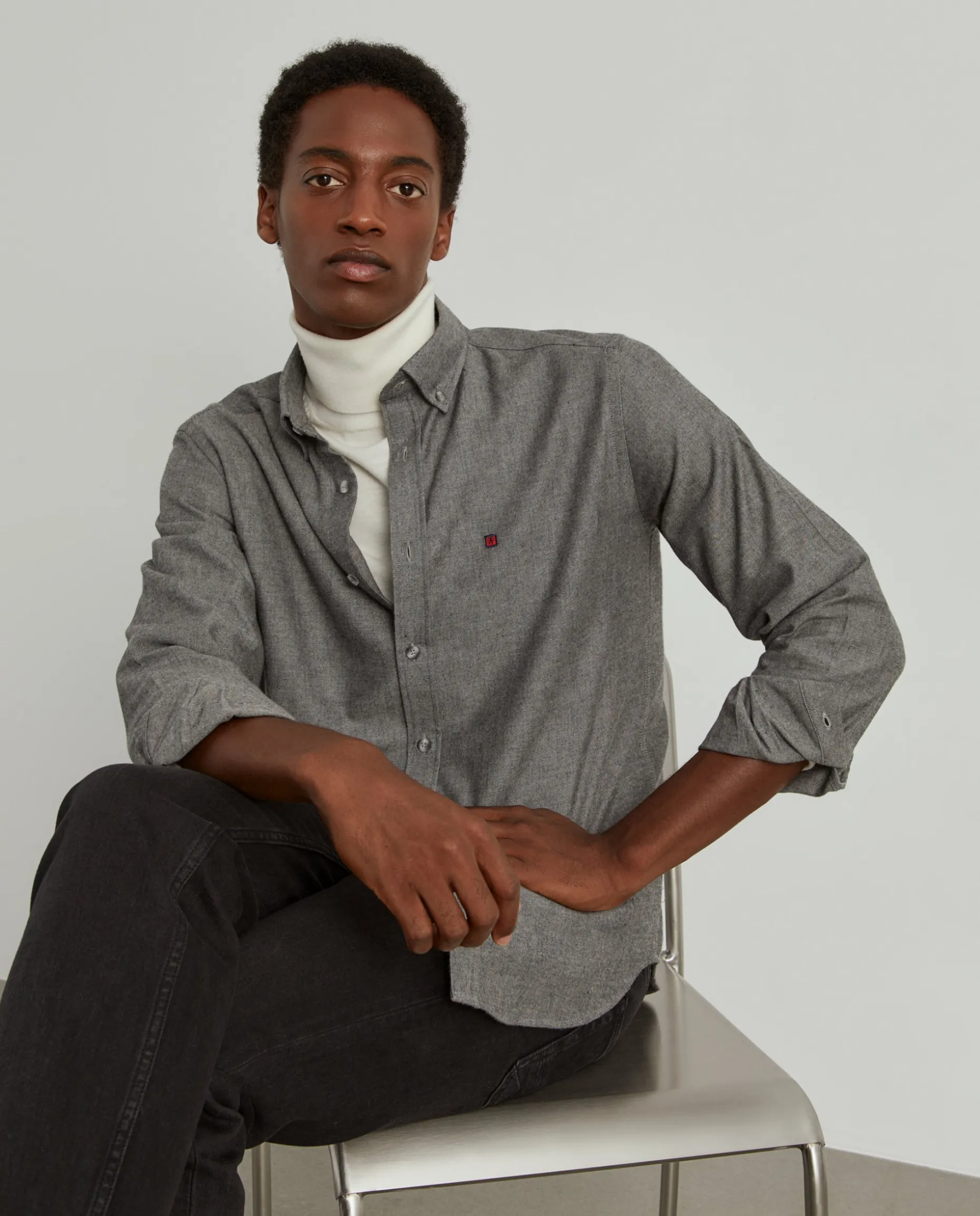 Camisa regular fit flanela|LION OF PORCHES Discount