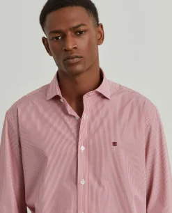 Camisa regular fit às riscas|LION OF PORCHES Clearance