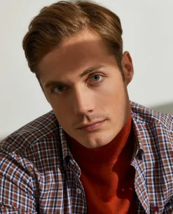 Camisa slim fit|LION OF PORCHES Discount