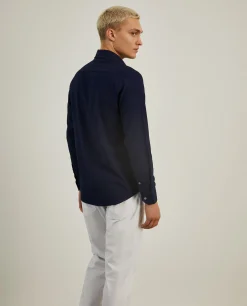 Camisa slim fit 100% algodão|LION OF PORCHES Outlet