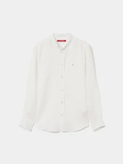 Camisa slim fit 100% linho|LION OF PORCHES Discount