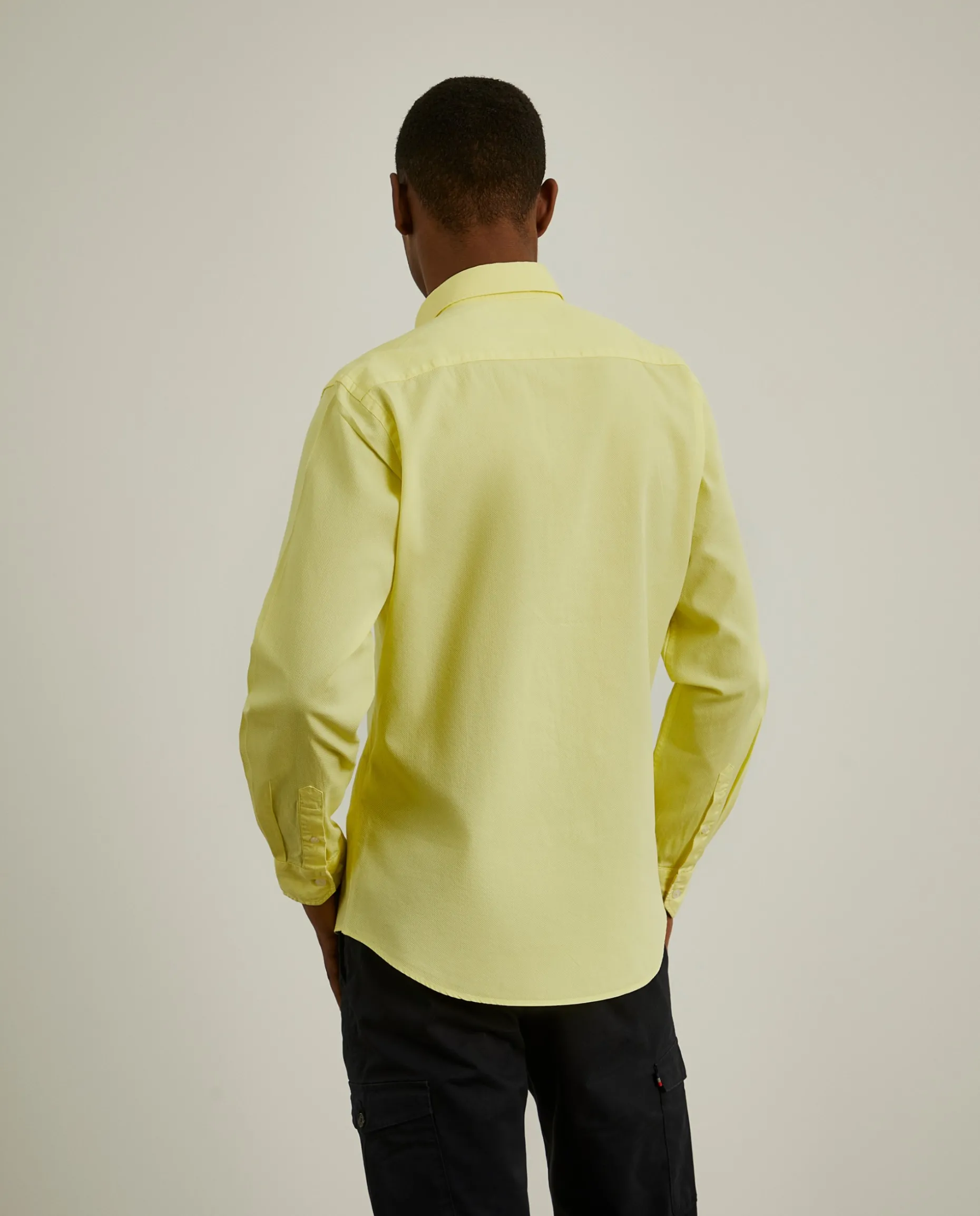 Camisa slim fit algodão garment dye|LION OF PORCHES Clearance