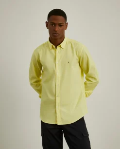 Camisa slim fit algodão garment dye|LION OF PORCHES Clearance