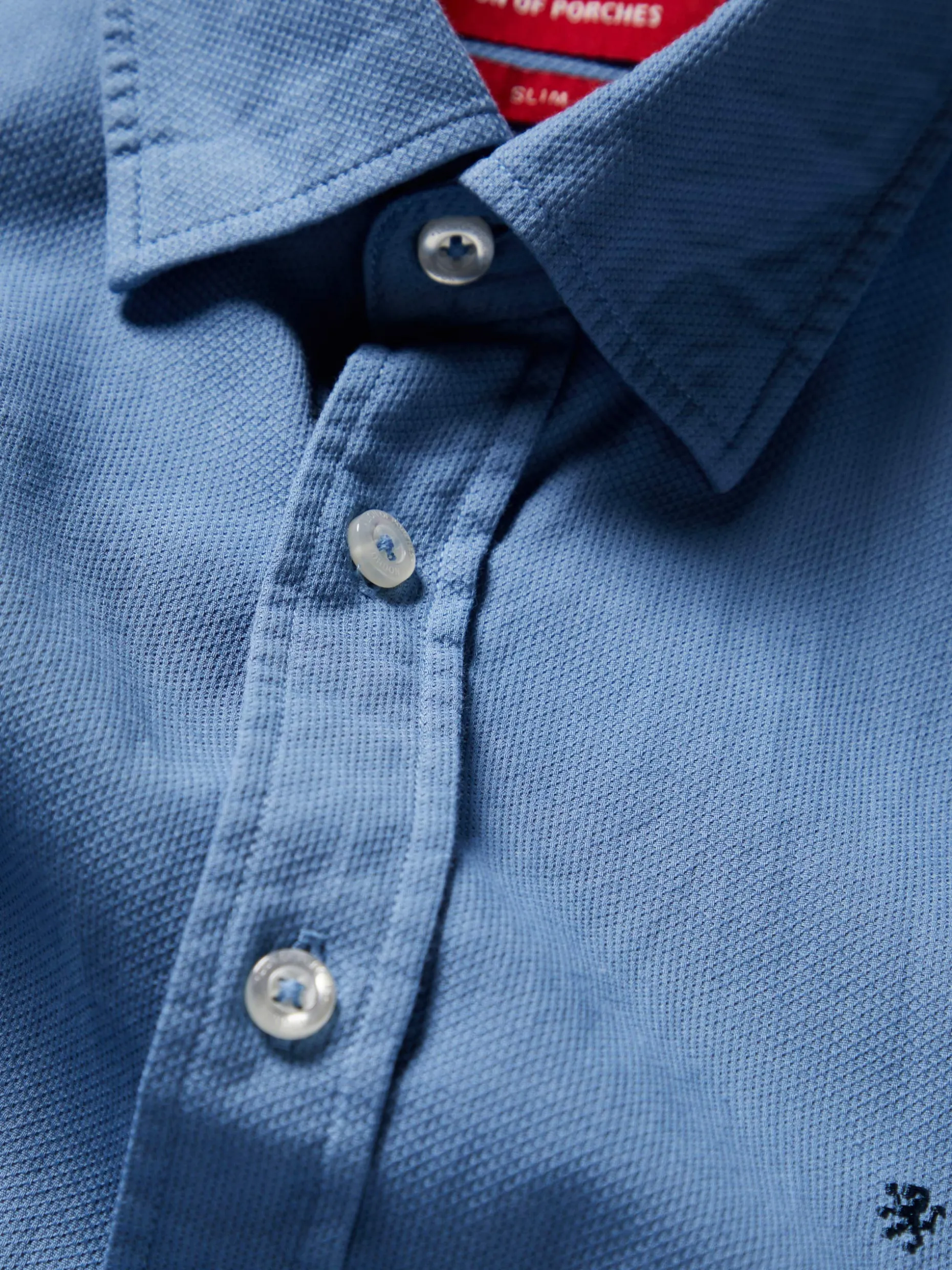 Camisa slim fit algodão garment dye|LION OF PORCHES Store