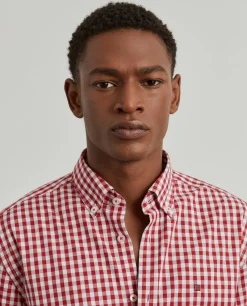 Camisa slim fit aos quadrados|LION OF PORCHES Clearance