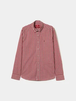 Camisa slim fit aos quadrados|LION OF PORCHES Clearance