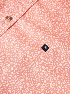 Camisa slim fit com flores|LION OF PORCHES Hot
