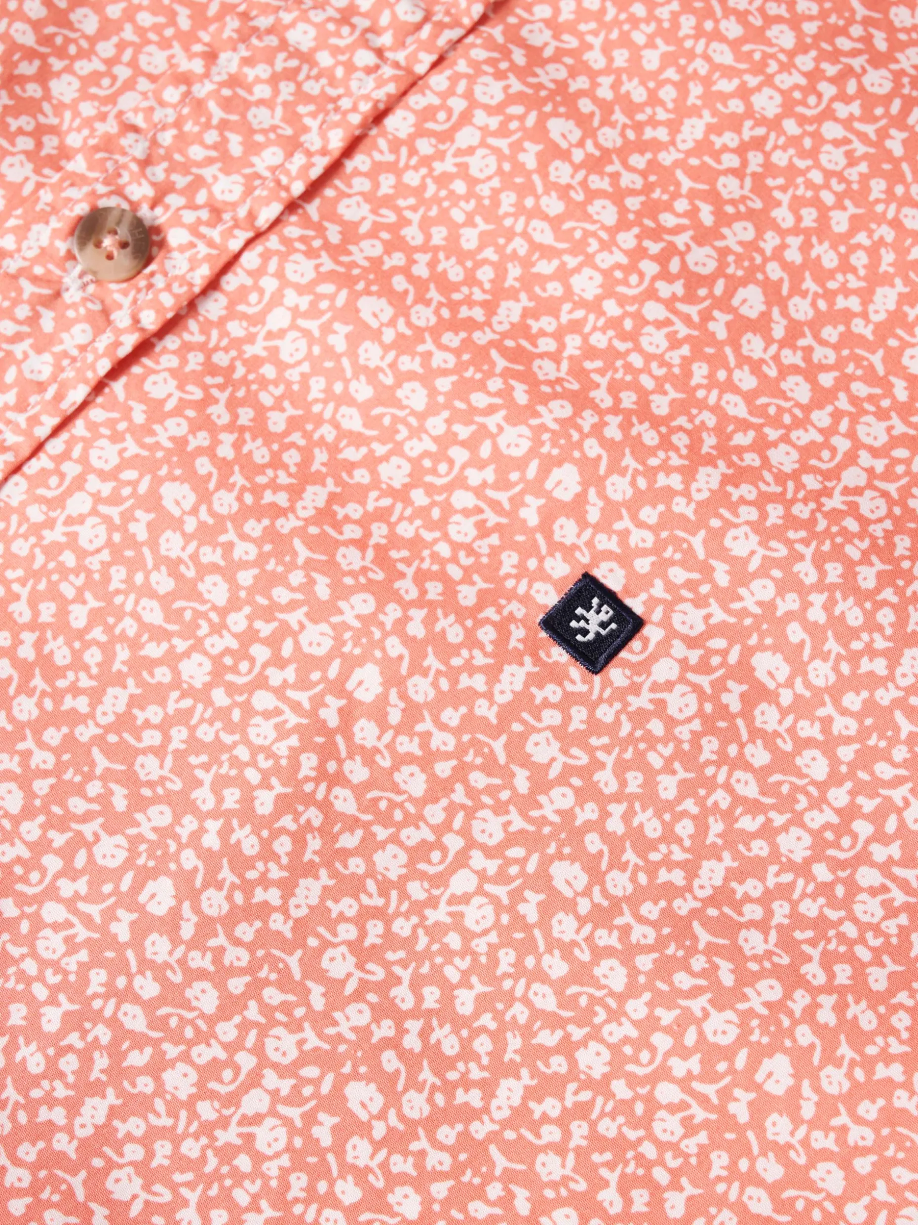 Camisa slim fit com flores|LION OF PORCHES Hot