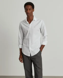 Camisa slim fit de algodão|LION OF PORCHES Online