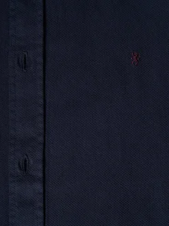 Camisa slim fit de algodão garment dye|LION OF PORCHES Outlet