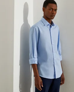 Camisa slim fit de algodão|LION OF PORCHES Best