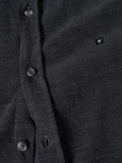 Camisa slim fit de bombazine|LION OF PORCHES Online