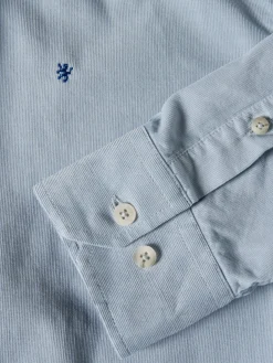 Camisa slim fit de bombazine|LION OF PORCHES Best