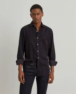 Camisa slim fit de bombazine|LION OF PORCHES Hot
