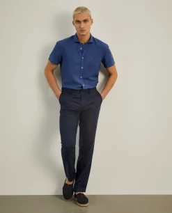 Camisa slim fit de manga curta|LION OF PORCHES Hot