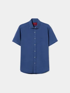 Camisa slim fit de manga curta|LION OF PORCHES Hot