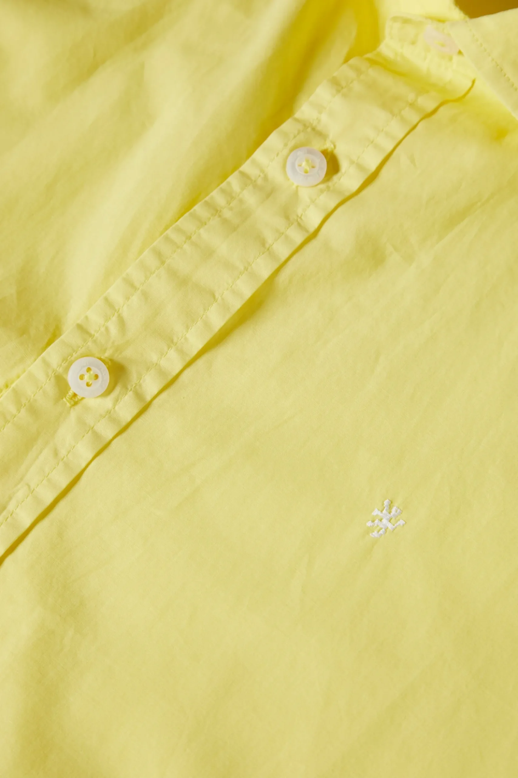 Camisa slim fit de manga curta|LION OF PORCHES Outlet