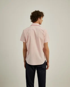 Camisa slim fit de manga curta|LION OF PORCHES Clearance