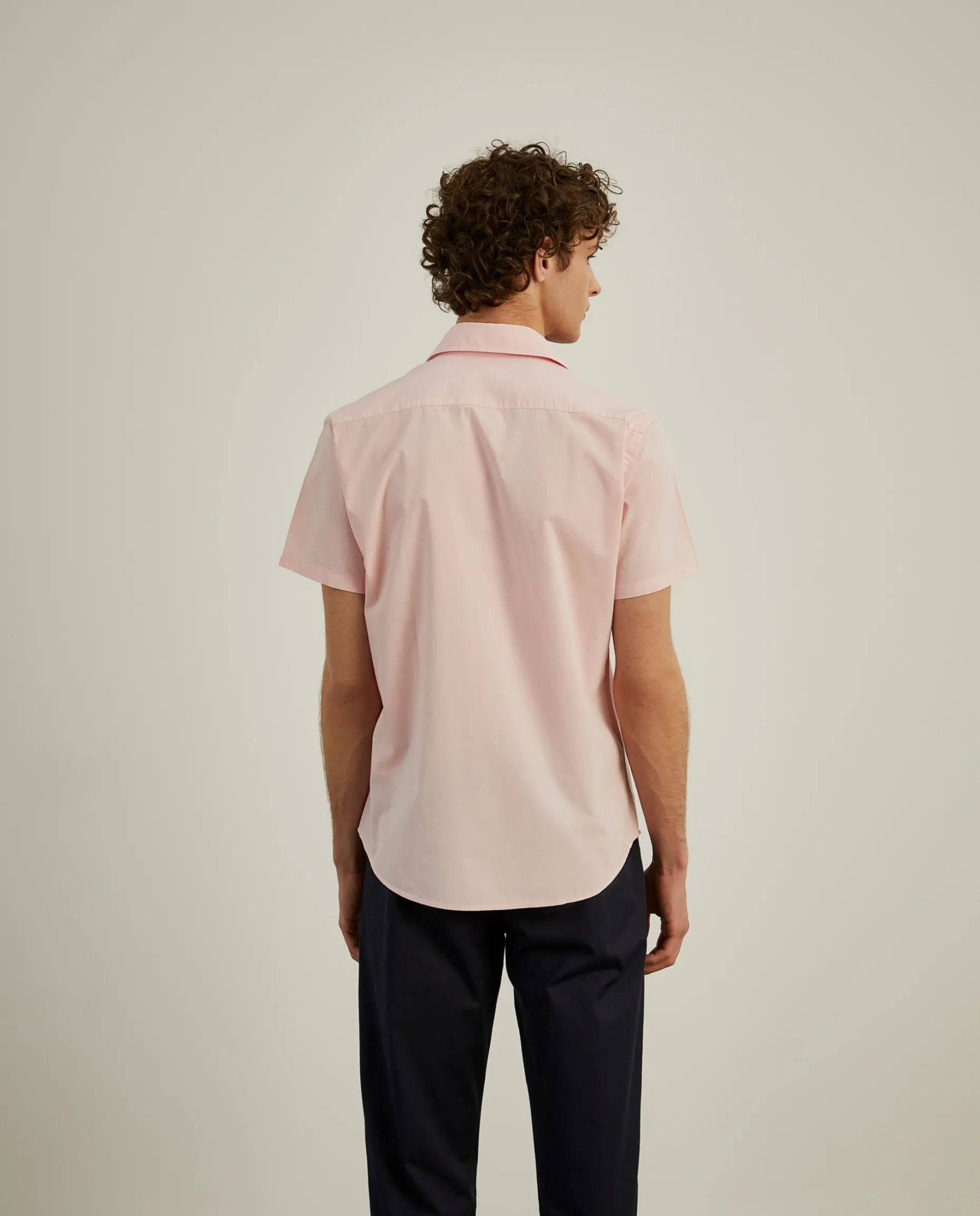 Camisa slim fit de manga curta|LION OF PORCHES Clearance