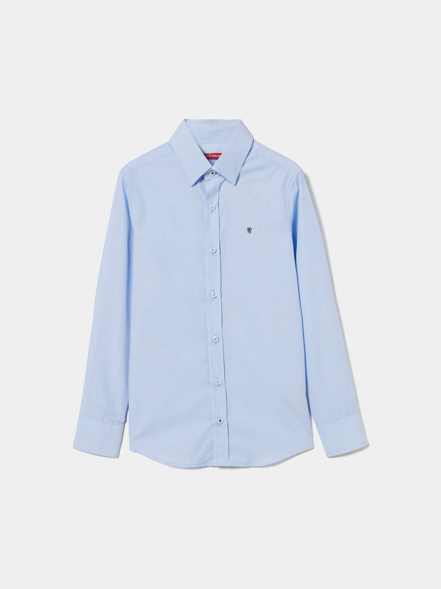 Camisa slim fit de popelina|LION OF PORCHES Store