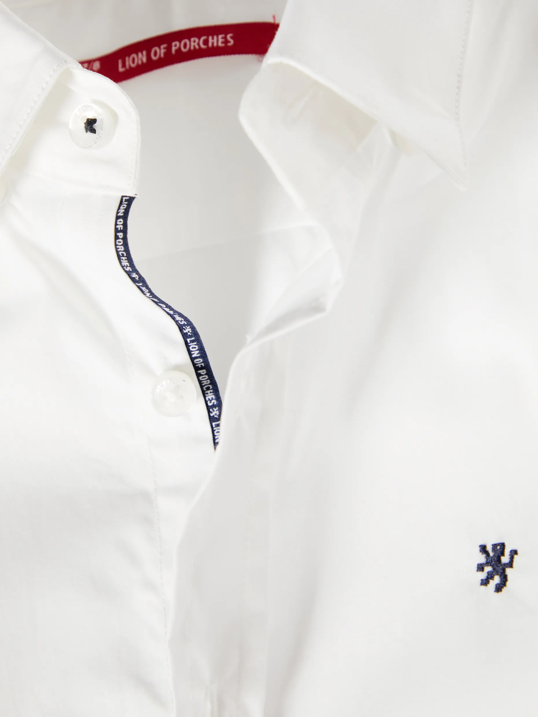 Camisa slim fit de popelina|LION OF PORCHES Best