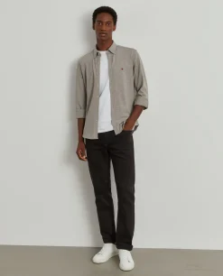 Camisa slim fit em malha piqué|LION OF PORCHES Cheap