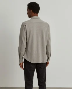 Camisa slim fit em malha piqué|LION OF PORCHES Cheap