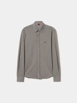 Camisa slim fit em malha piqué|LION OF PORCHES Cheap