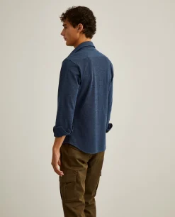 Camisa slim fit em malha piquê|LION OF PORCHES Cheap