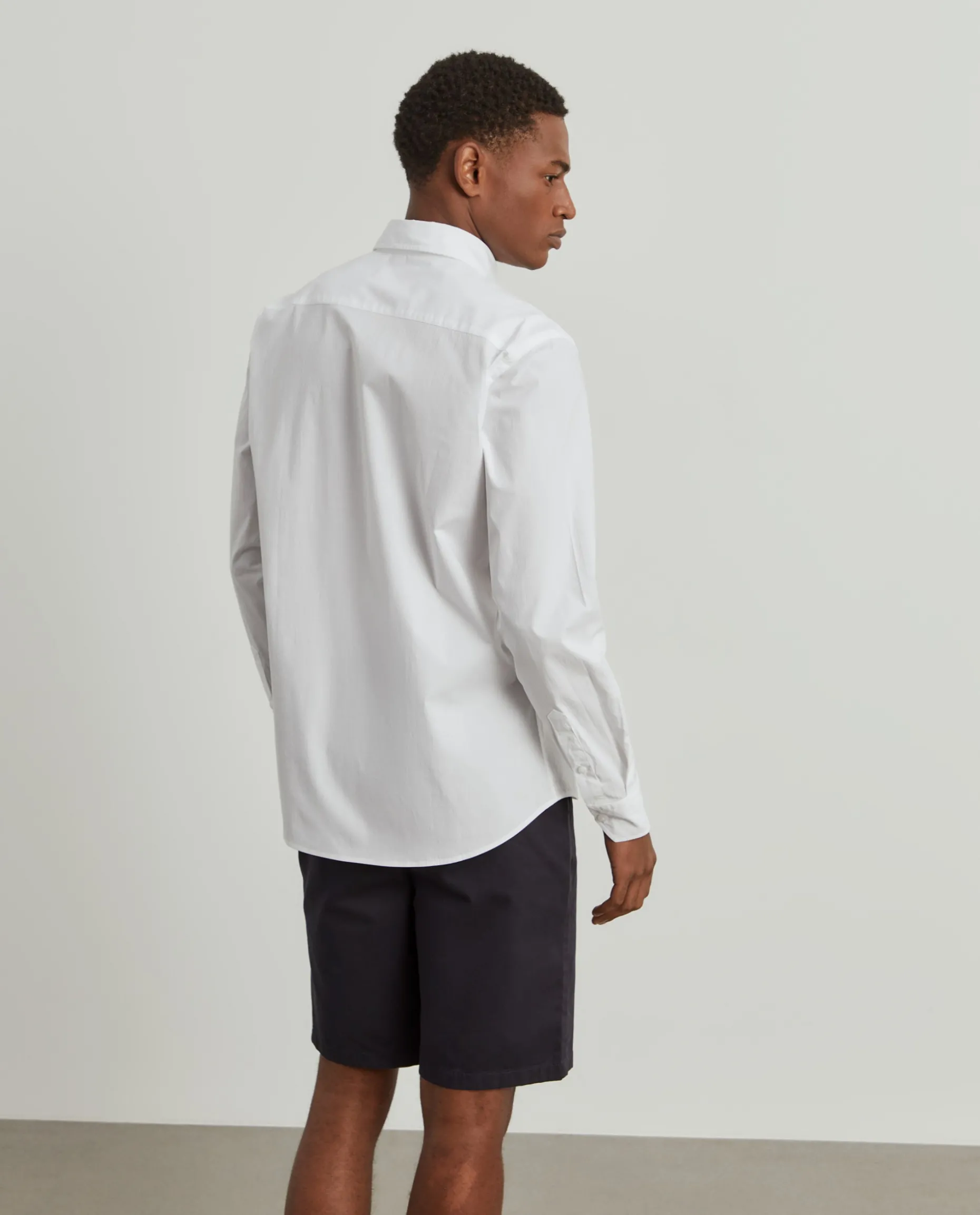 Camisa slim fit em popelina|LION OF PORCHES Discount