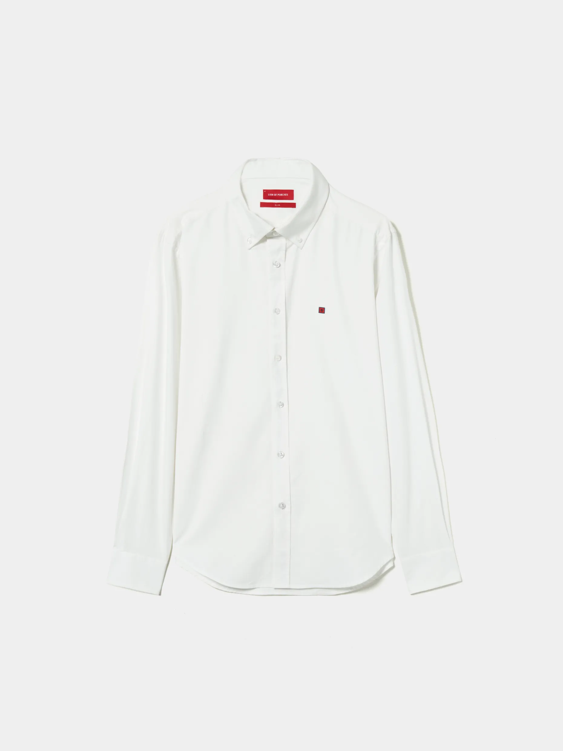 Camisa slim fit em sarja|LION OF PORCHES Best