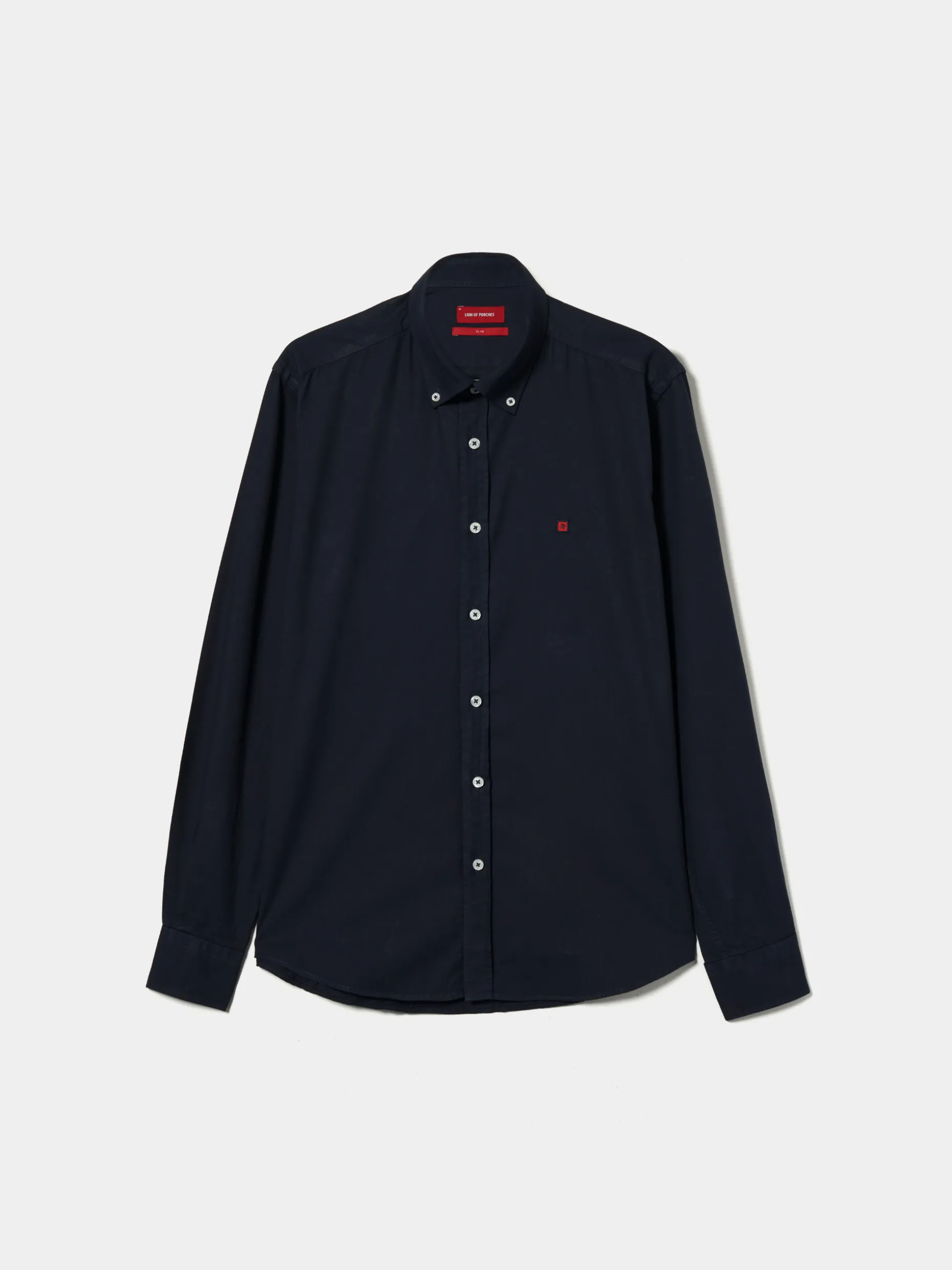 Camisa slim fit em sarja|LION OF PORCHES Hot