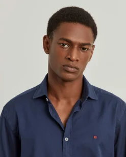 Camisa slim fit em sarjinha|LION OF PORCHES Cheap