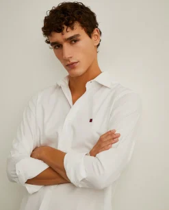 Camisa slim fit em tecido oxford|LION OF PORCHES Best