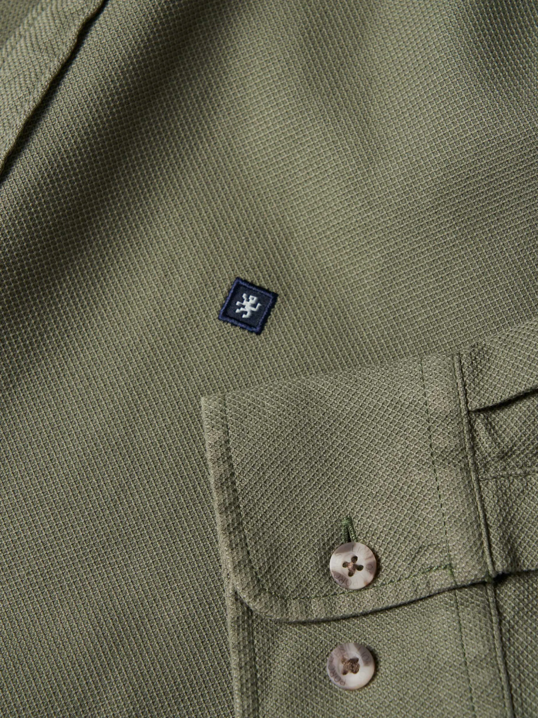 Camisa slim fit garment dye|LION OF PORCHES Online