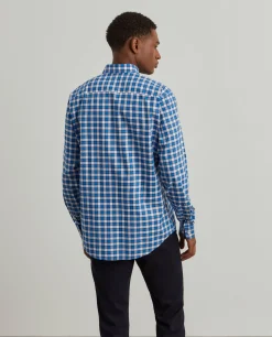 Camisa slim fit quadrados|LION OF PORCHES Flash Sale