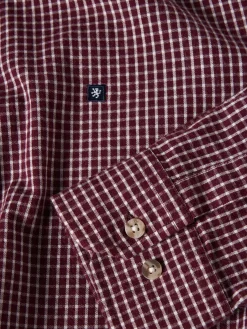 Camisa slim fit quadrados|LION OF PORCHES Fashion
