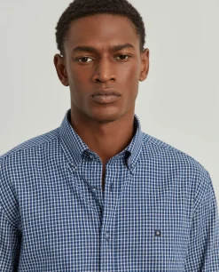 Camisa slim fit quadrados|LION OF PORCHES Cheap