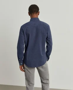 Camisa slim fit às riscas|LION OF PORCHES Flash Sale