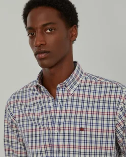 Camisa xadrez regular fit|LION OF PORCHES Online
