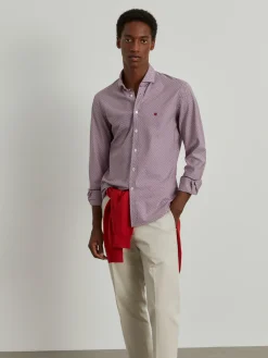 Camisa xadrez slim fit|LION OF PORCHES Cheap