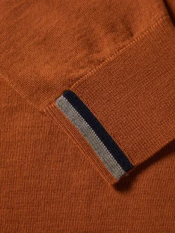 Camisola 100% lã merino com gola alta|LION OF PORCHES Online