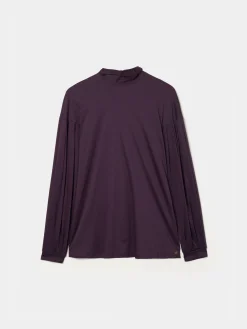 Camisola bordeaux com manga abalonada|LION OF PORCHES Hot
