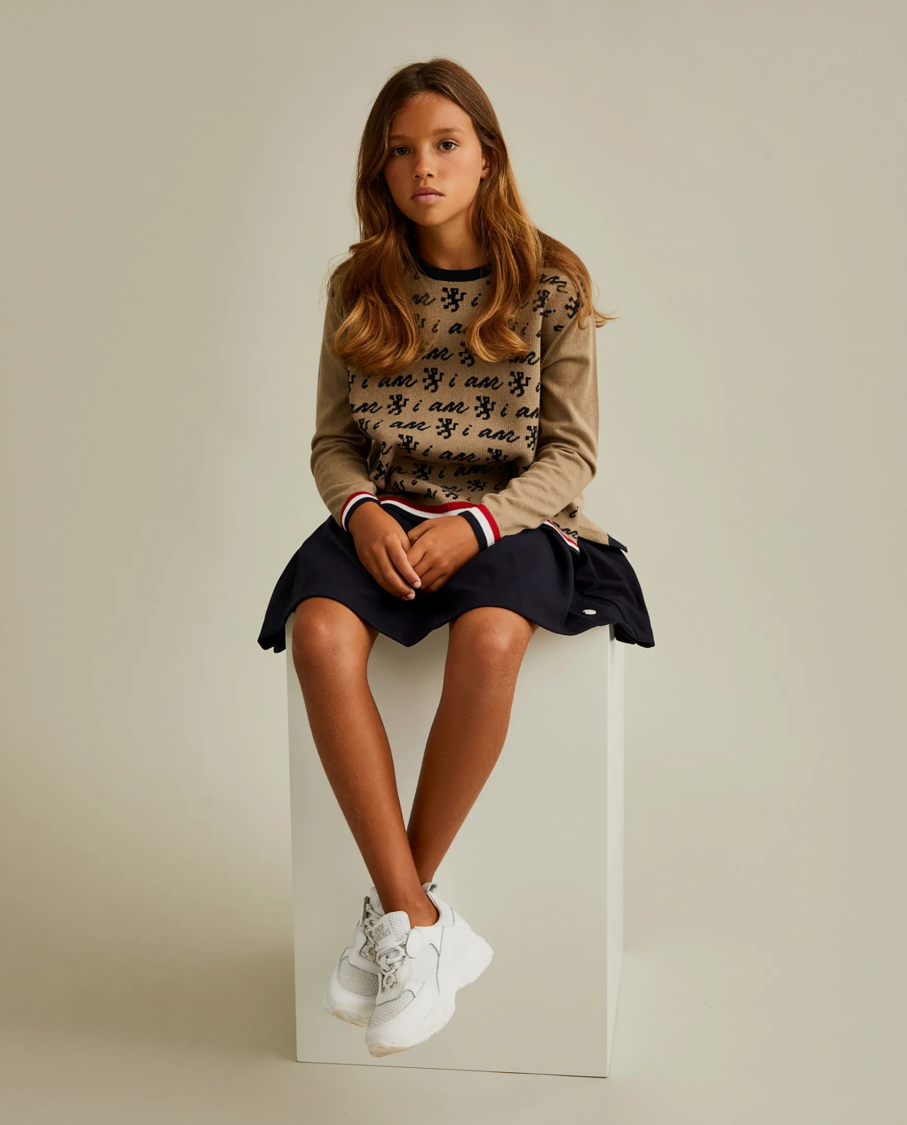 Camisola com branding all over na frente|LION OF PORCHES Online