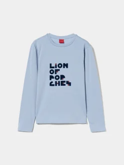 Camisola com estampado|LION OF PORCHES Flash Sale
