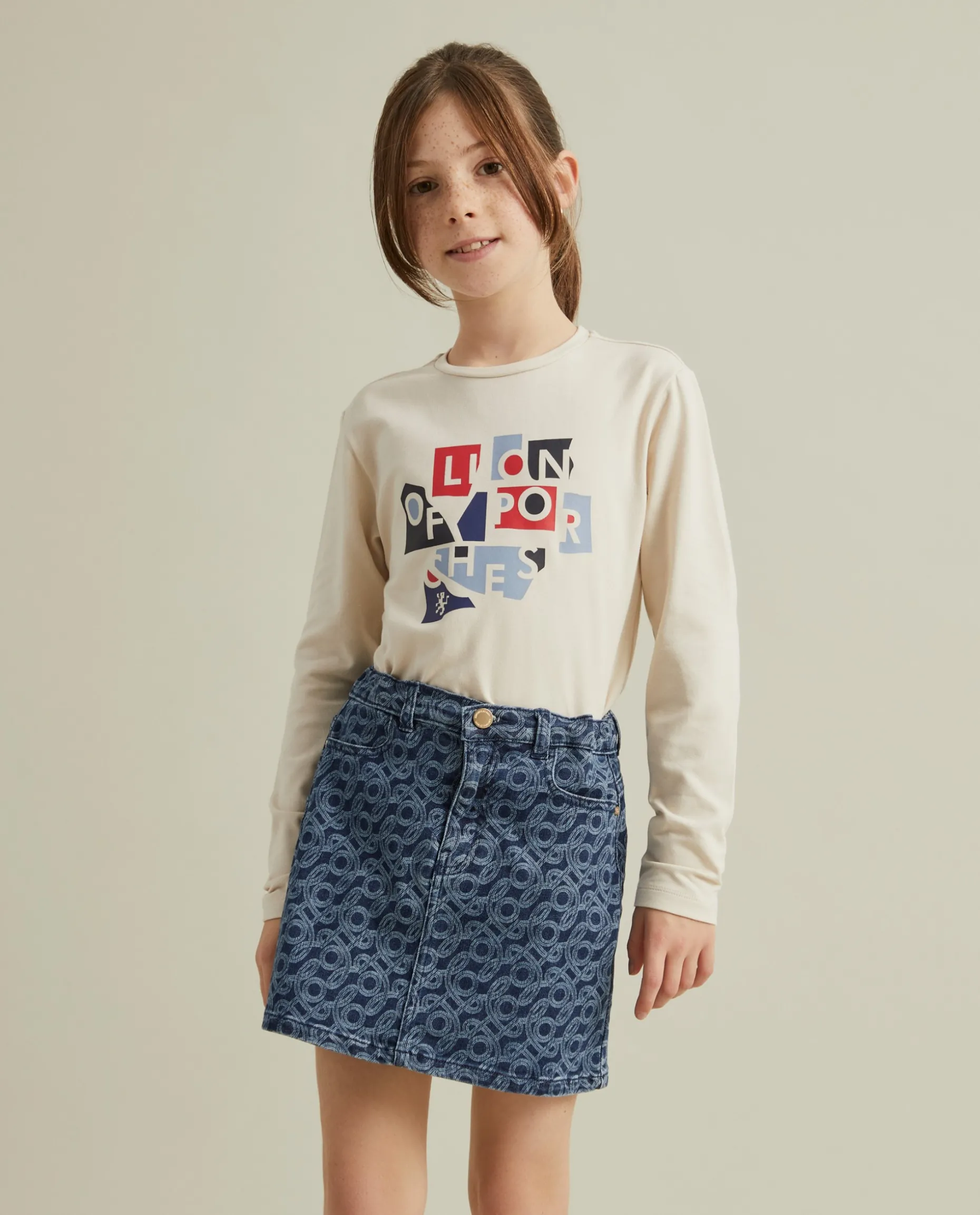 Camisola com estampado da marca|LION OF PORCHES Discount